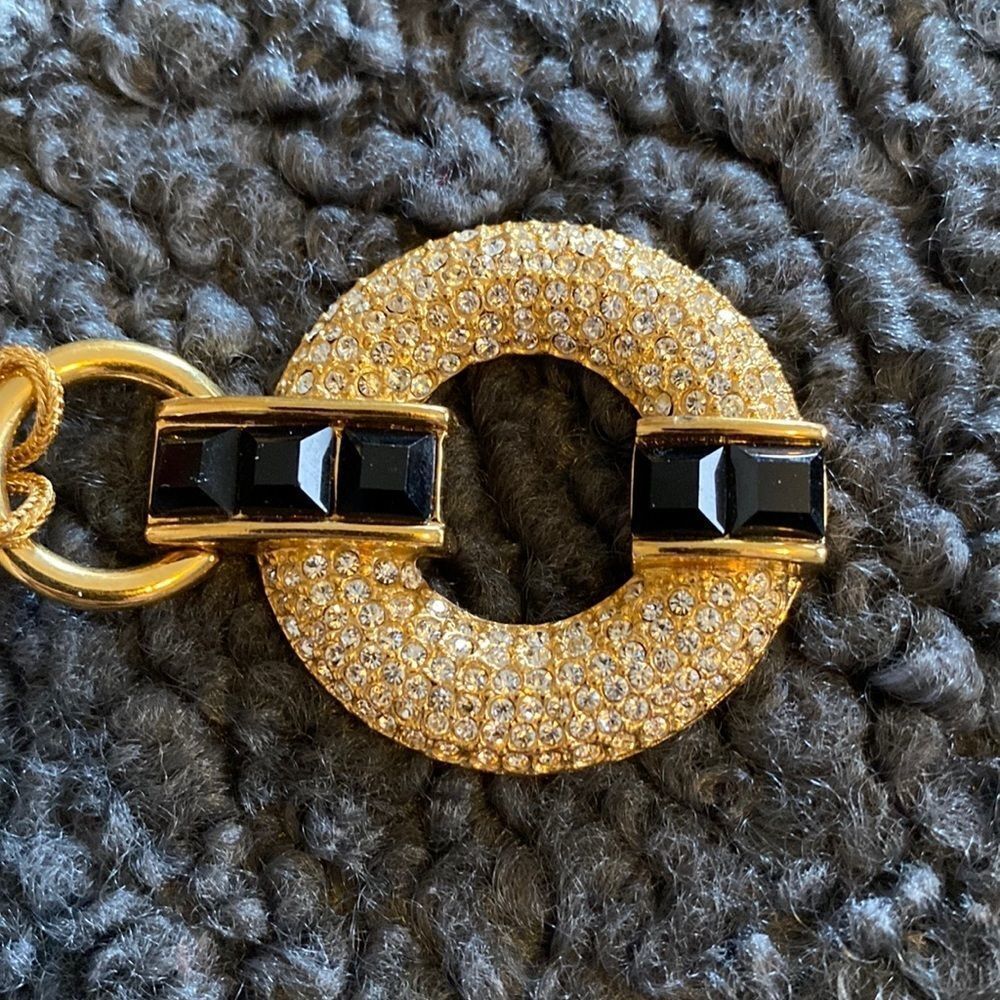 Vintage Napier Rhinestone Necklace - Picture 5 of 7